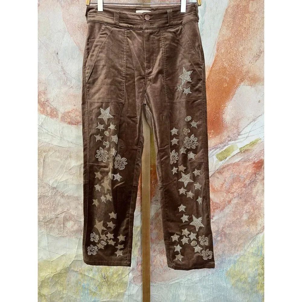 Anthropologie The Wanderer Relaxed-Leg Pants by Pilcro